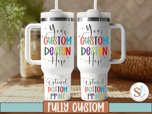 40oz Tumbler with Handle